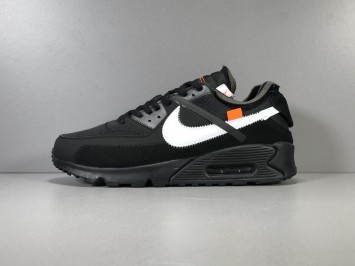 PK 나이키 오프화이트 에어맥스 90 검흰