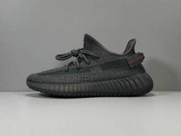 OG 이지부스트 350 V2 트리플 블랙 리플렉티브