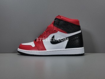 OG 에어조던 1 사틴 레드 스네이크