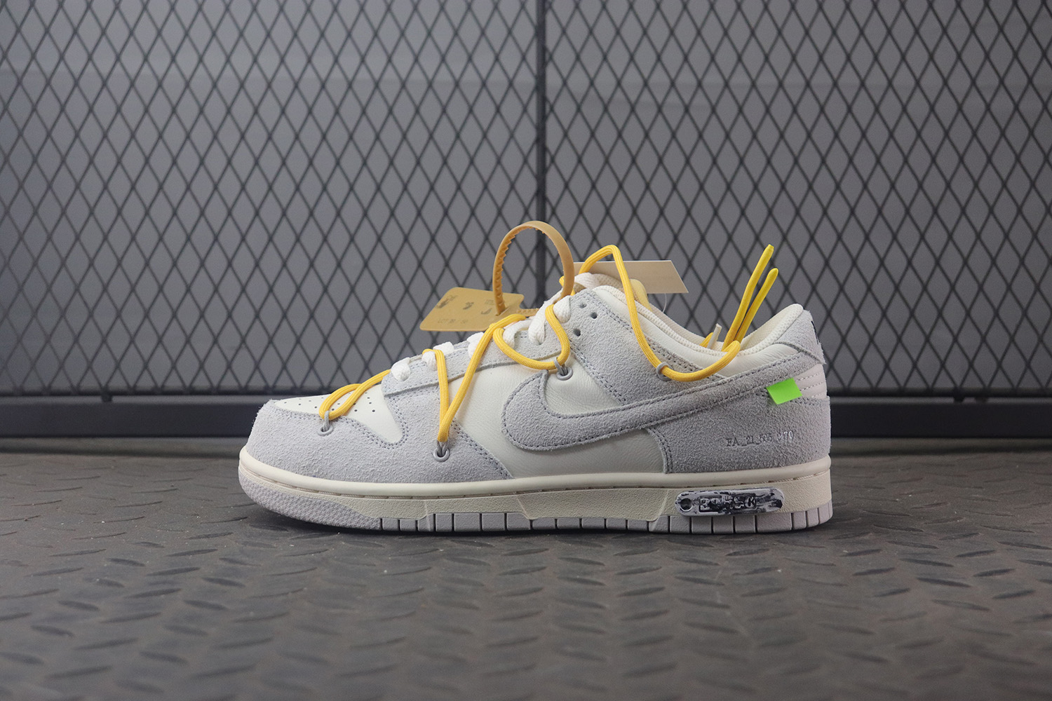 M 나이키 오프화이트 덩크 로우 더 50 로트 39