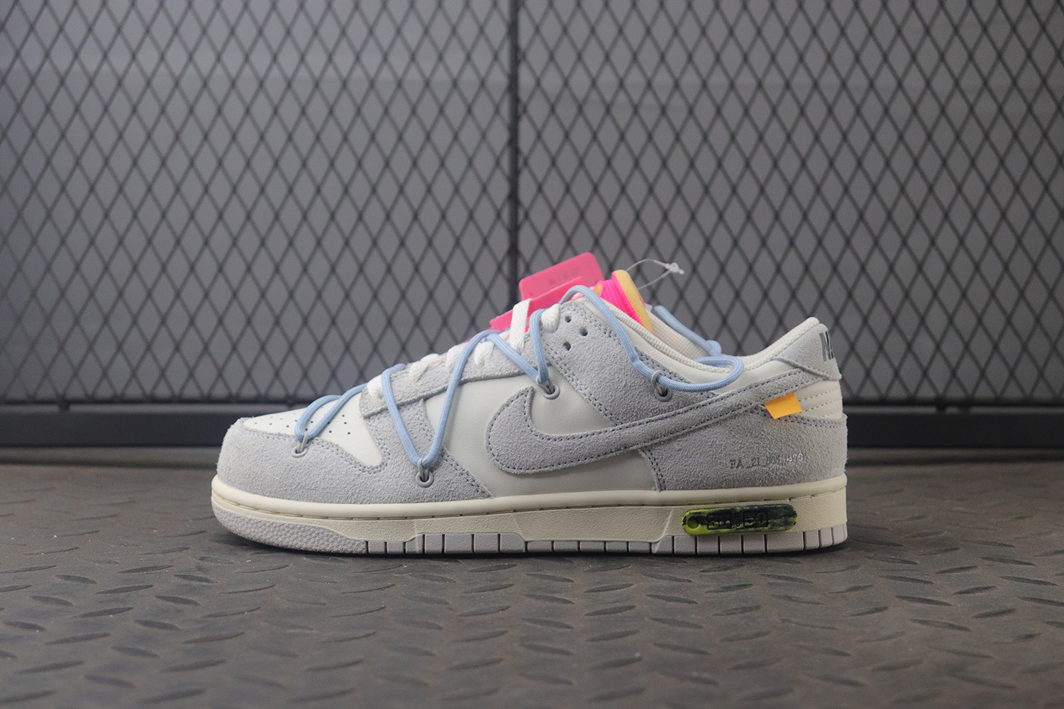 M 나이키 오프화이트 덩크 로우 더 50 로트 38