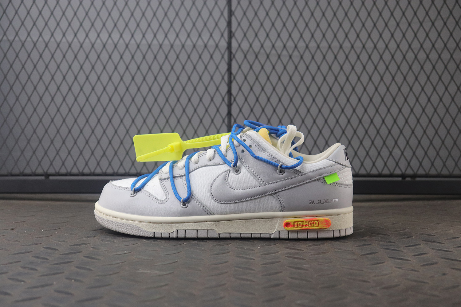 M 나이키 오프화이트 덩크 로우 더 50 로트 10