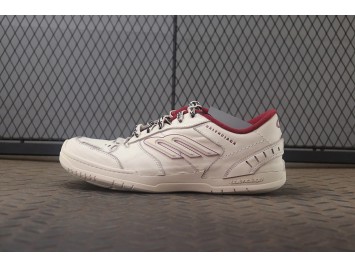 XA 발렌시아가 햄튼스 미디움 원 아웃 스니커즈 오프 화이트 레드 841765WCURS9960